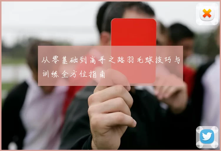 从零基础到高手之路羽毛球技巧与训练全方位指南