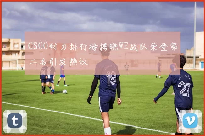 CSGO耐力排行榜揭晓WE战队荣登第二名引发热议